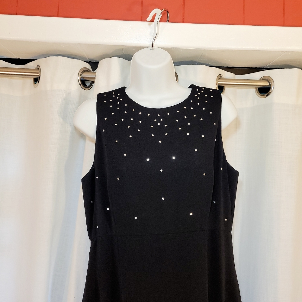 Beautiful Black Evan-Picone Evening Gown
